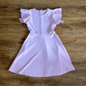 Girl’s Light Purple Dress with Ruffles, Size 14Y